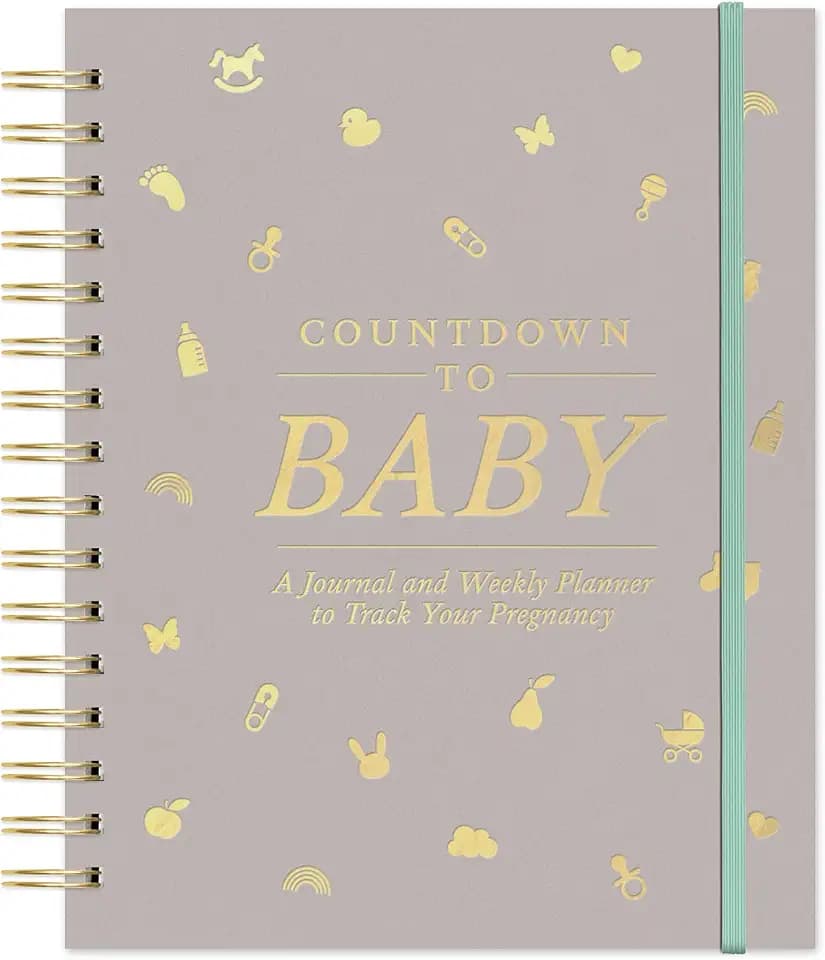 Studio Oh! Countdown to Baby Pregnancy Journal for Women