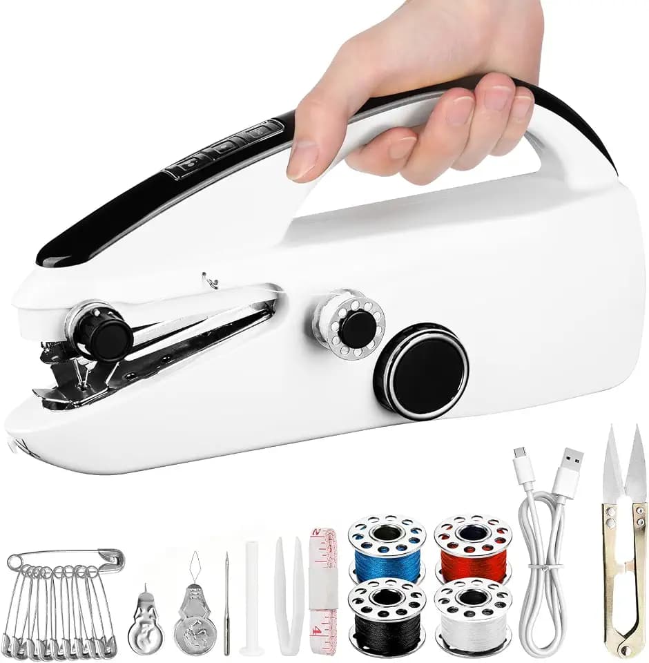 Handheld Sewing Machine, Portable Mini Sewing Machine for Beginners Adults