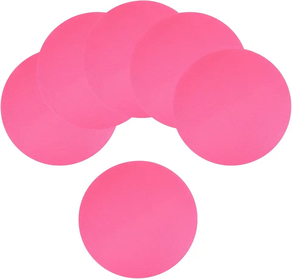 Spot Markers for Agility Dot, Non-Slip Poly Spots Floor Dots
