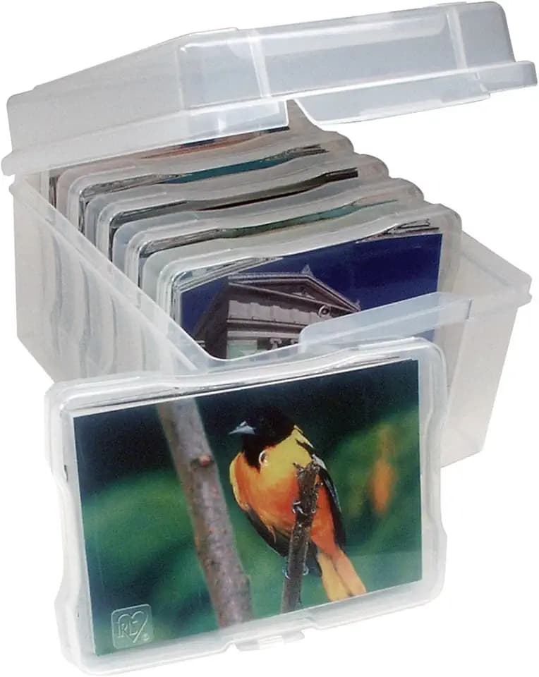 Advantus Photo Keeper, 5.25"X8"X7.5" Clear