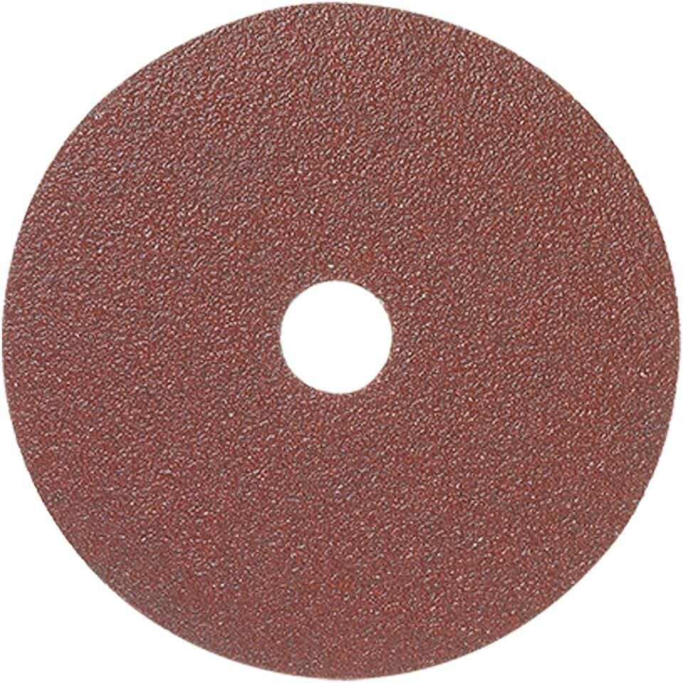 Mercer Industries 300080-4" x 5/8" Aluminum Oxide Resin Fiber Discs, 80 Grit (25 pack)