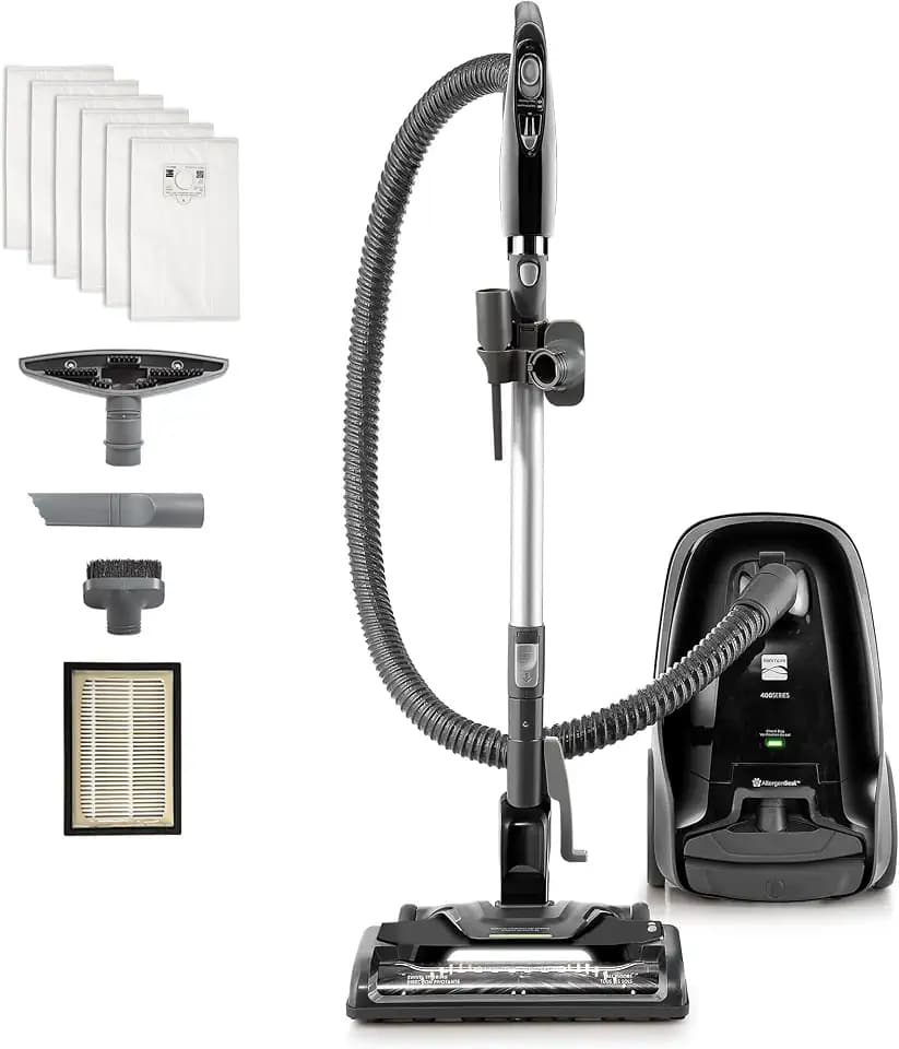 Kenmore 400 Series Bagged Canister Vacuum with Hair Eliminator Brushroll