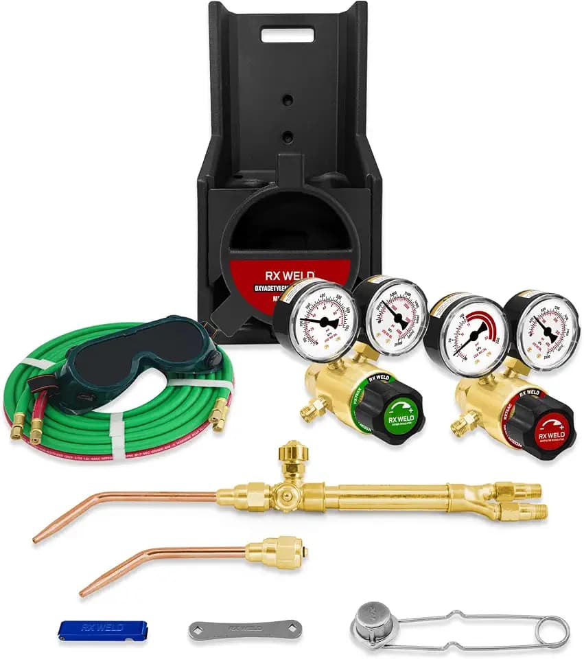 RX WELD Light Duty Oxy-Fuel Welding and Cutting Torch Kit