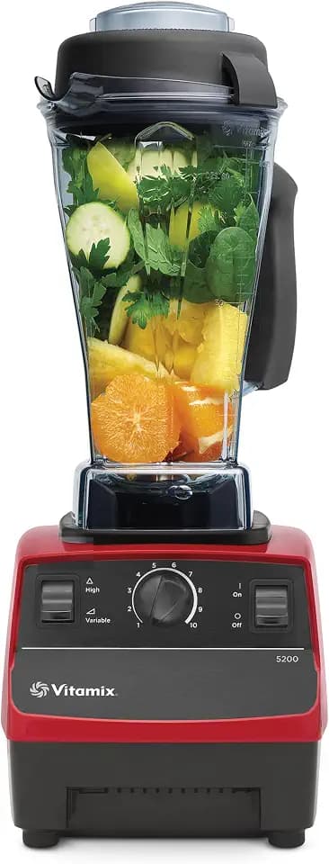 Vitamix 5200 Professional-Grade Blender, 64 oz. Container, Red
