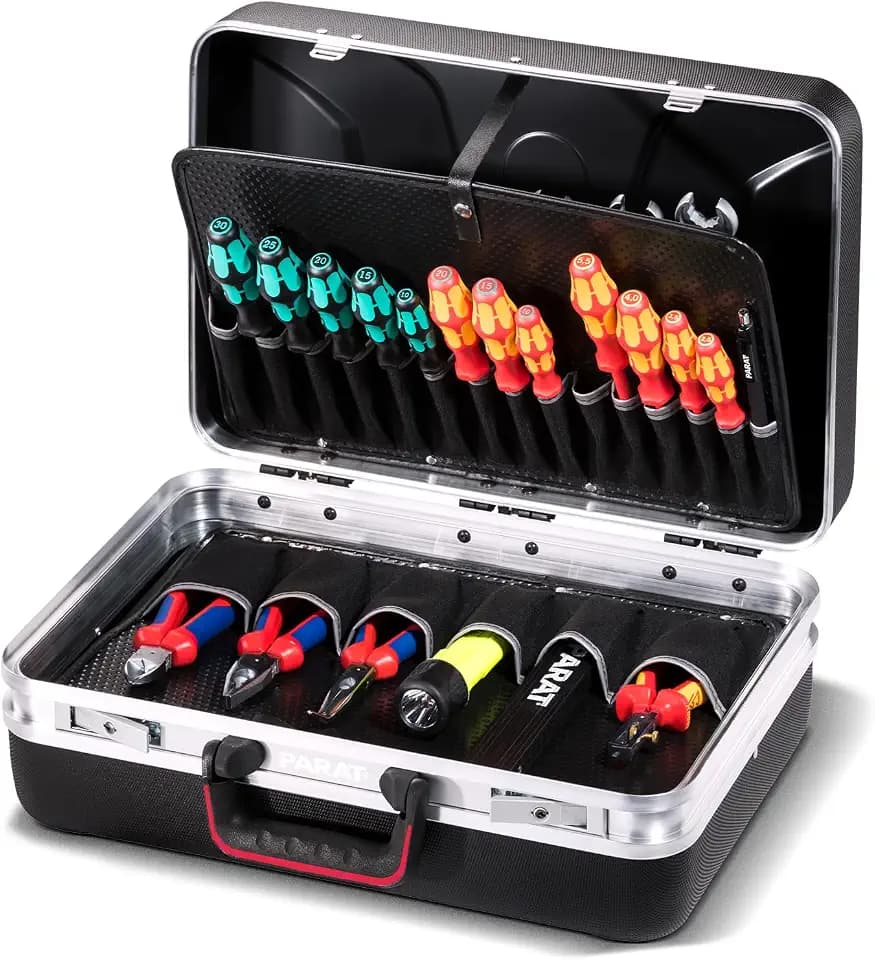 PARAT SILVER Style Werkzeugkoffer | Werkzeugkoffer leer | Toolbox