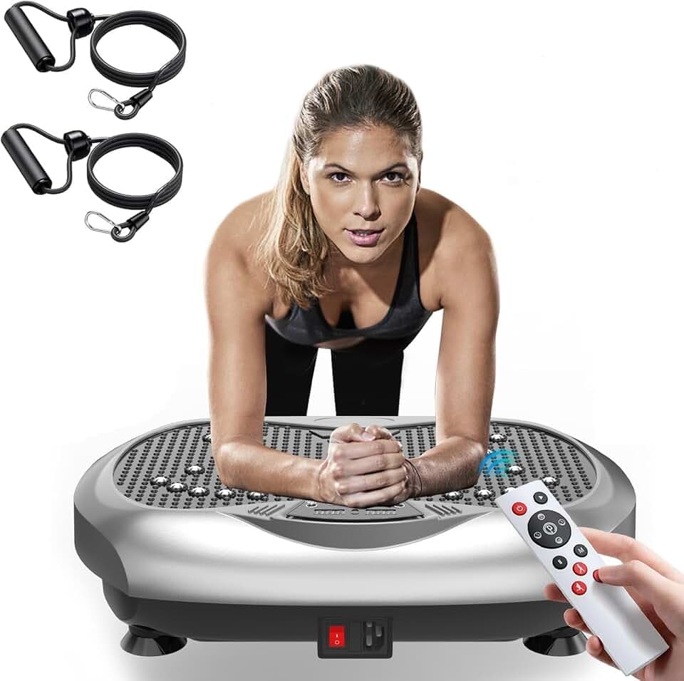 Whole Body Vibration Plate for Lymphatic Drainage,999Speed Levels,330/400lb