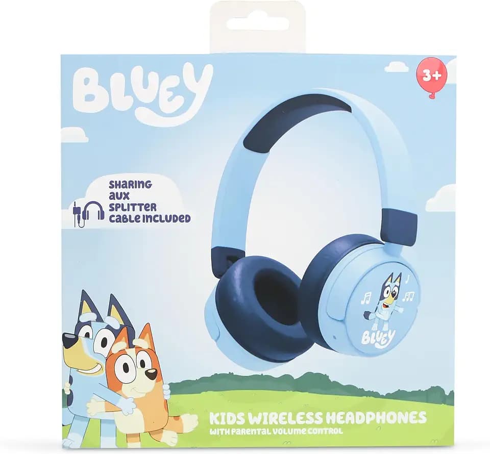 OTL Technologies BL1076 Bluey Wireless Kids Headphones – Blau