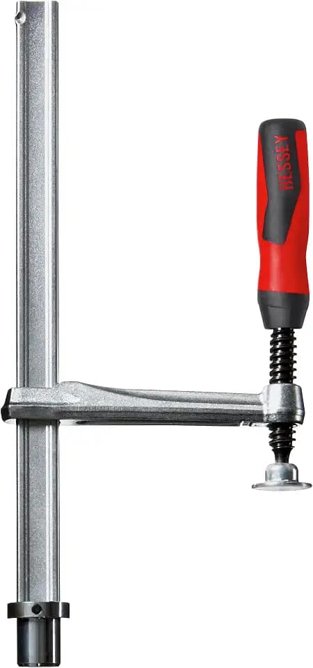 BESSEY Spannelement TW28-30-12-2K | 2-Komponenten-Griff | 300 mm Spannweite