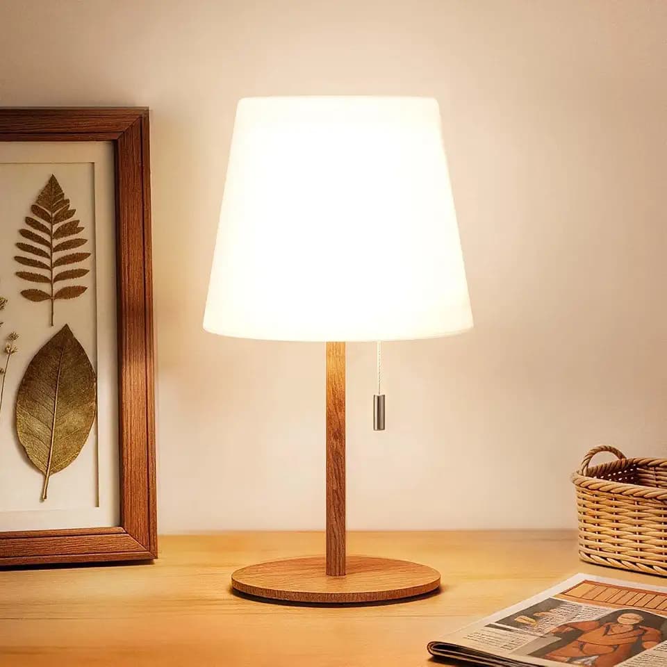 Shower Lamp 5400mAh Cordless Rechargeable Table Lamp for Bathroom