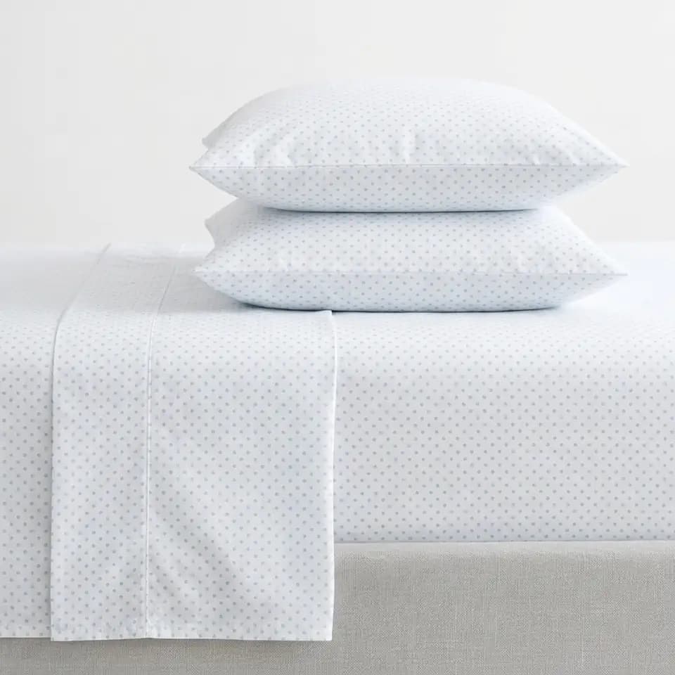 Martha Stewart - Twin XL Size Sheet Set with Fitted Sheet & Pillowcase