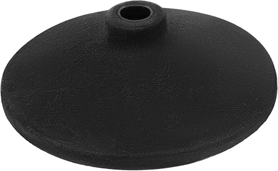 WOONEKY Weighted Rubber Base for Basketball and Soccer Training Pole Holder