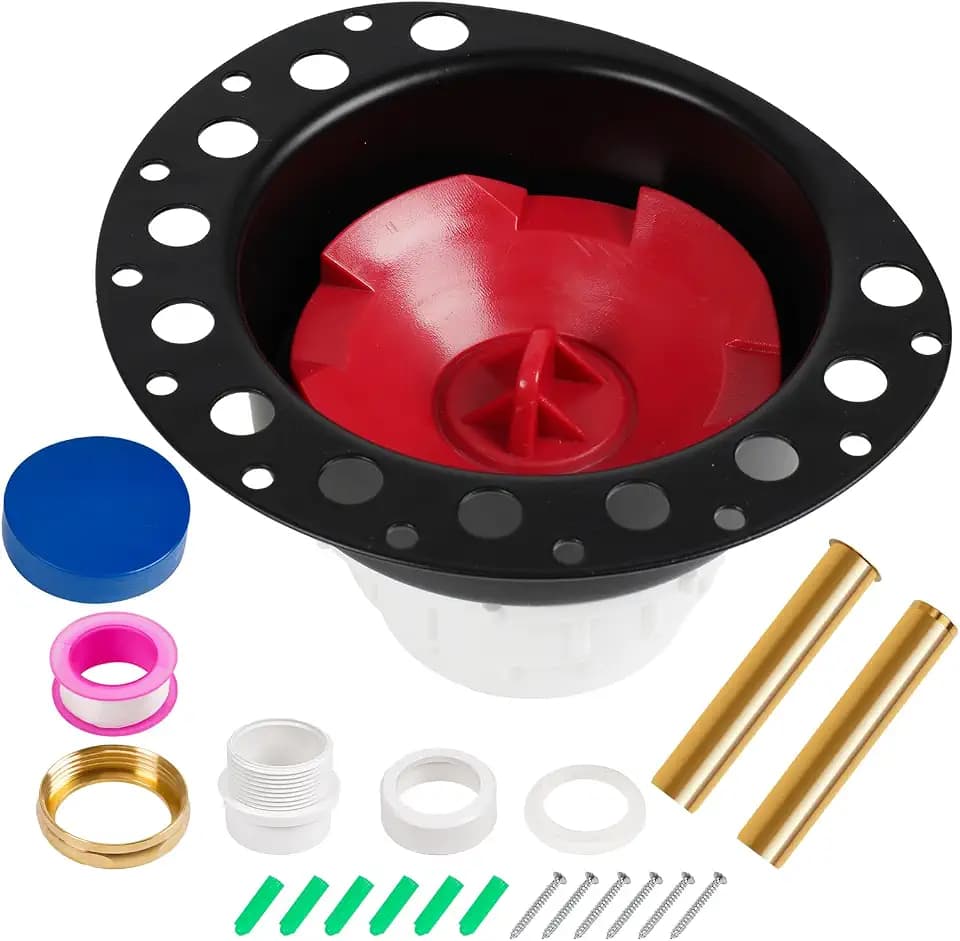 Freestanding Tub Drain Rough-in Kit with PVC Adapter, Bathtub Drain Kit