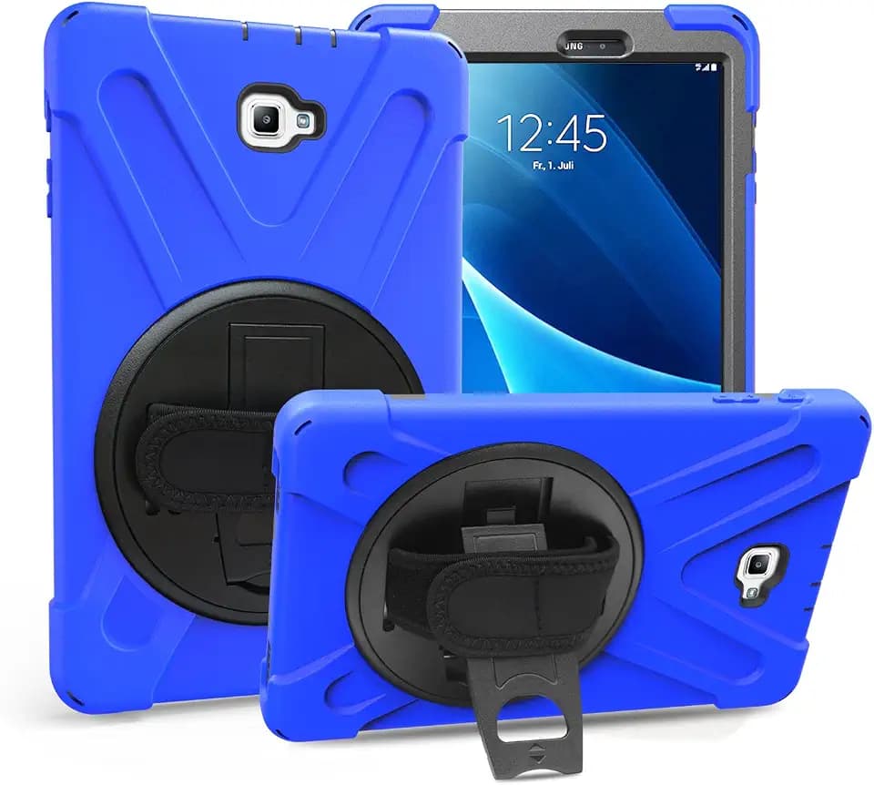 Gerutek Hülle für Samsung Galaxy Tab A6 10.1" 2016 (SM-T580/T585), Blau