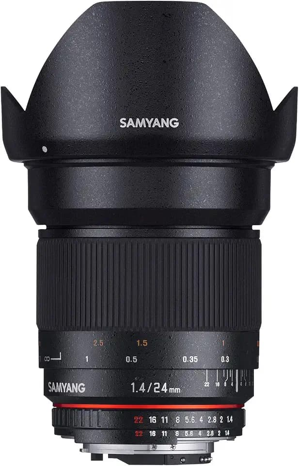 Samyang 7638 24mm F1.4 Objektiv für Anschluss Pentax K