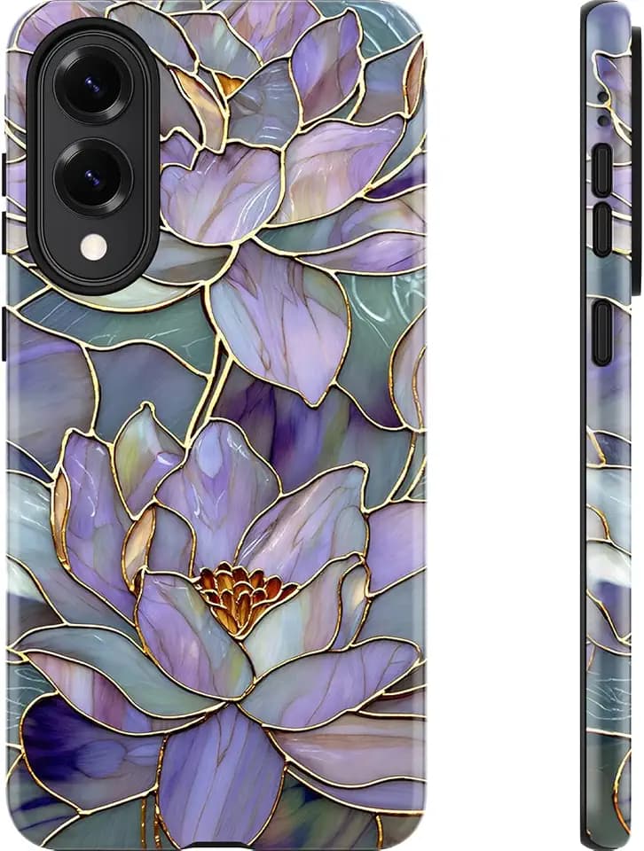 Esdot for Samsung Galaxy S25 Edge Case,MagSafe Compatible,Cute Floral