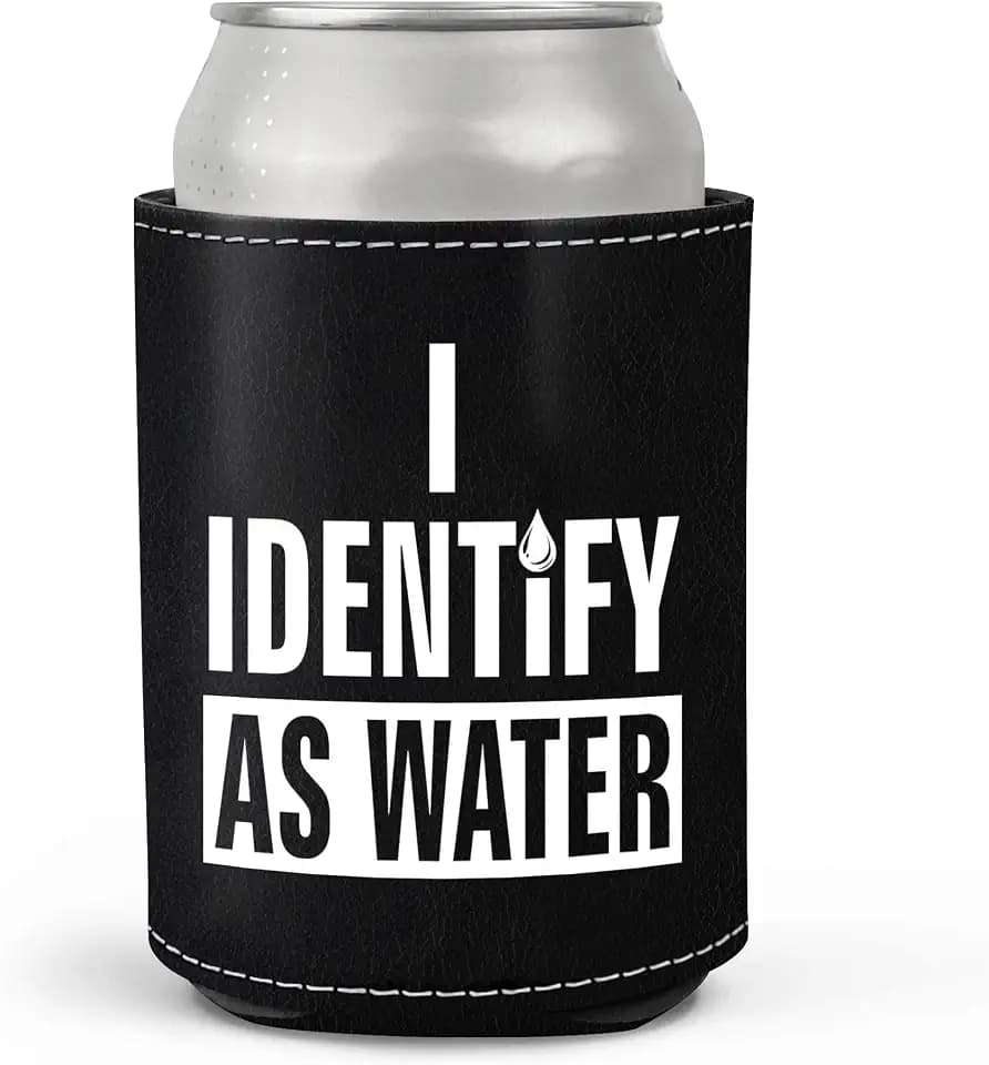 Birthday Gifts for Men, Dad - Dad, Mens Birthday Gifts Leather Can Cooler