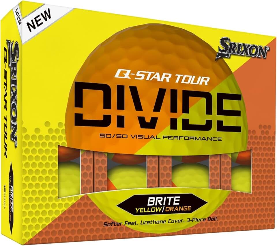 Srixon Q-Star Tour Divide Golf Balls