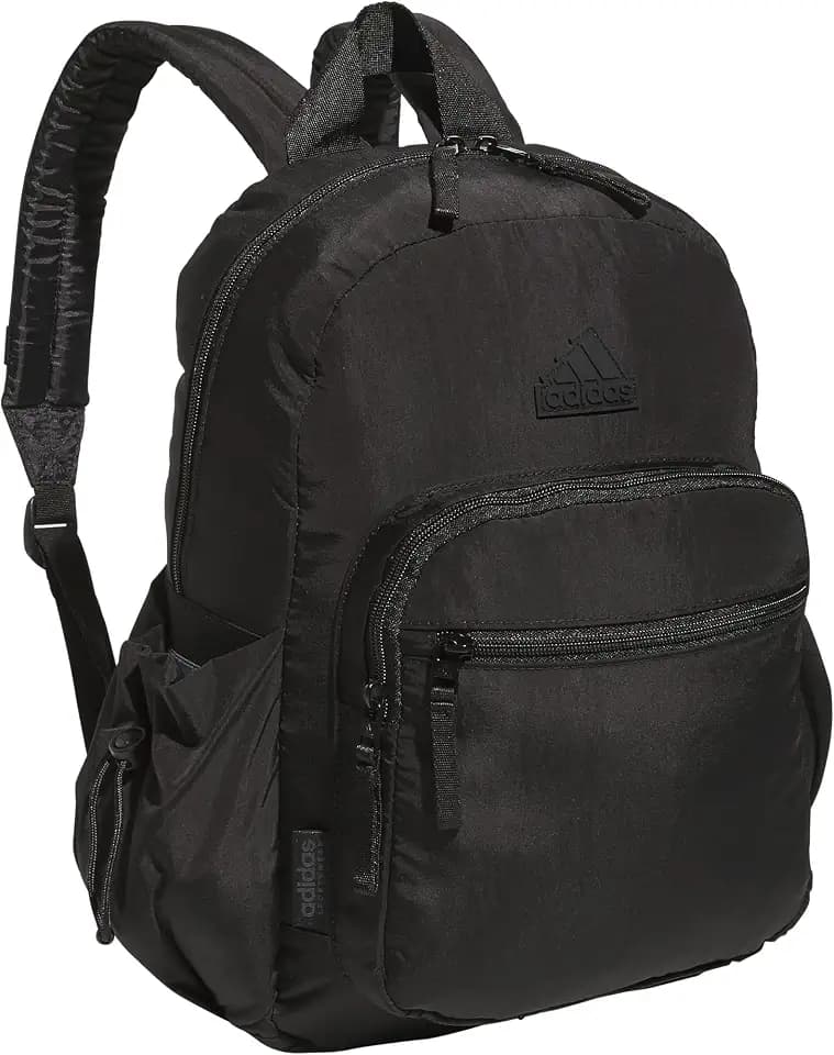 adidas Weekender Backpack – Small Lightweight Everyday Bag, 19L, Black/1, OSFA