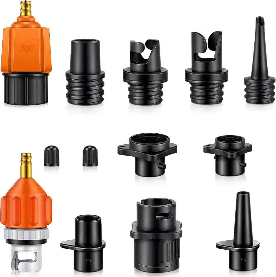 Treela Air Pump Adapter Compatible with SUP Pump 9 Nozzle