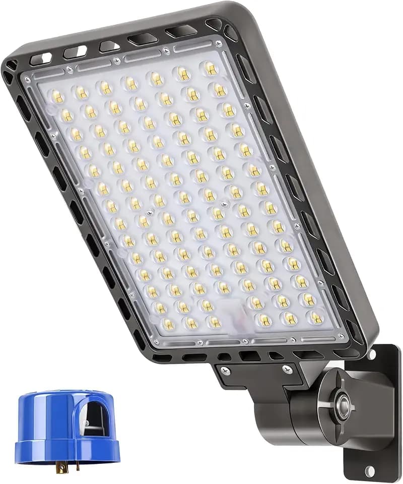 240W LED Parking Lot Light, 36000LM 5000K Dusk to Dawn Wall Mount
