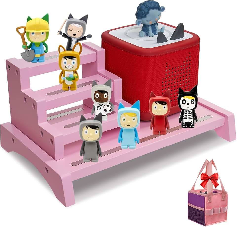 3-Tier Tonie Shelf, Tonie Display Stand for Toniebox 2 Toniebox 1