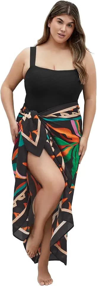 City Chic Women's Plus Size 1 Piece Swimsuit - Maui