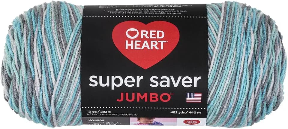 RED Heart Super Saver Jumbo Yarn, Icelandic