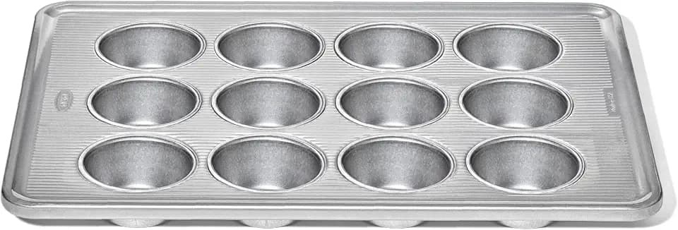 OXO Good Grips Non-Stick Pro Clear Coated Metal Bakeware 12 Cup Muffin Pan, Muffin Pan