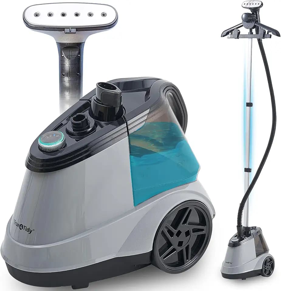 True & Tidy Heavy-Duty Garment Steamer w/ 3 Settings, 3L Water Tank, 1800W