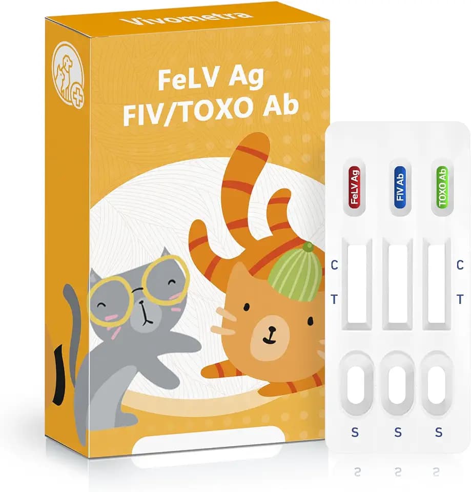3-in-1 Cat Health Monitoring Card – Track Wellness Trends at Home, Quick & Easy Analysis