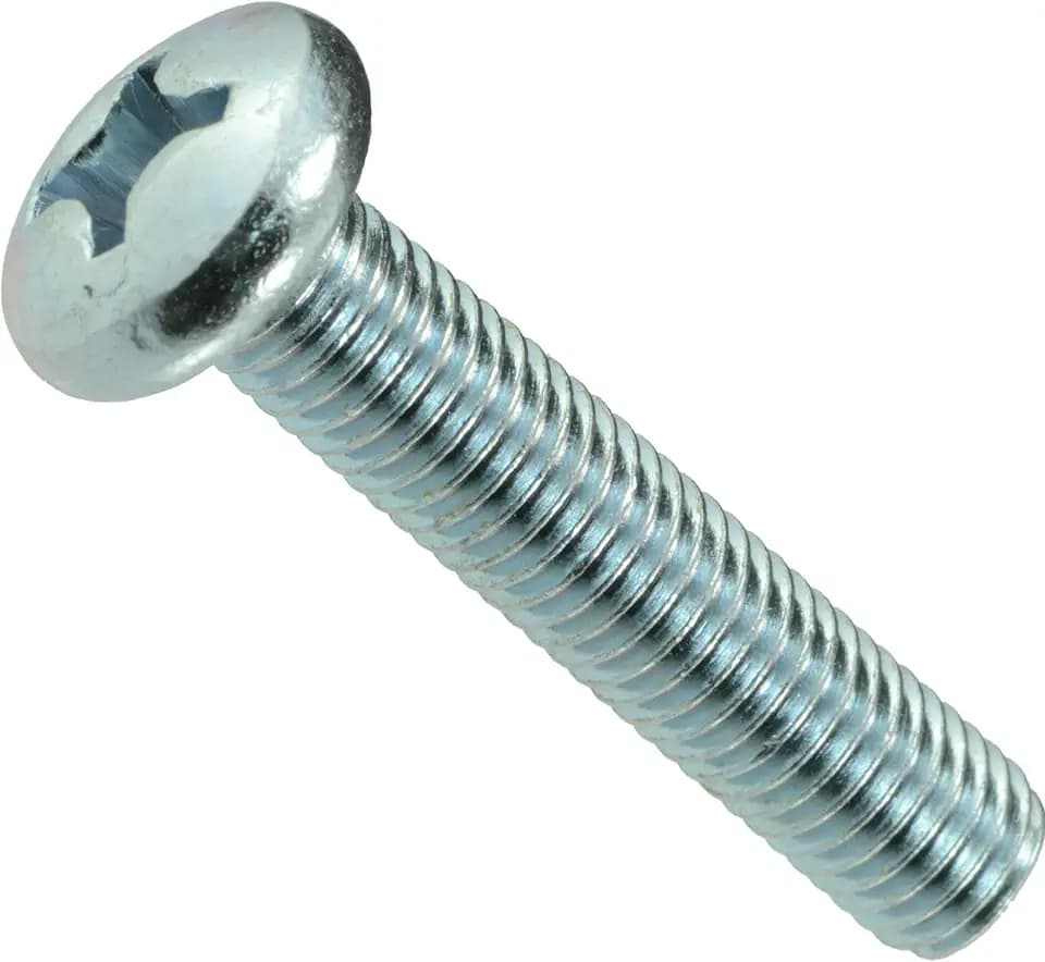 Hard-to-Find Fastener 014973457587 Phillips Pan Machine Screws, 1/4-28 x 1-1/4, Piece-25