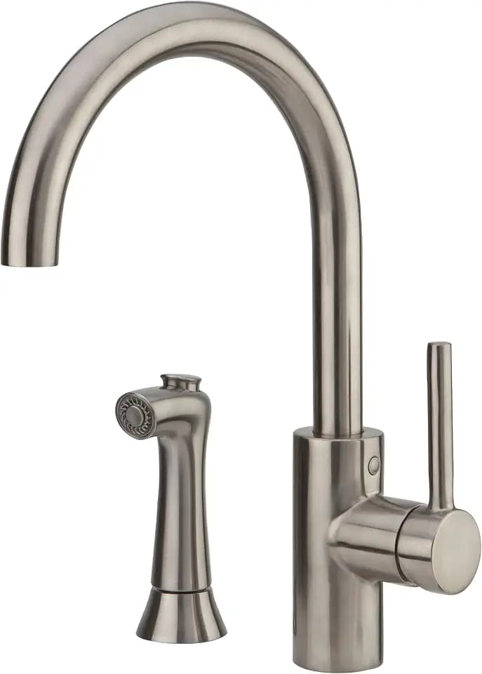 Pfister LF-029-4SLS Solo 1-Handle Kitchen Faucet with Side Spray