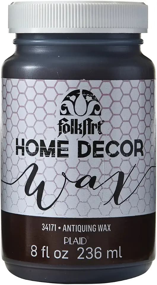 FolkArt Home Decor Chalk Furniture & Craft Acrylic Paint in Assorted Colors, 8 ounce, Antique Wax