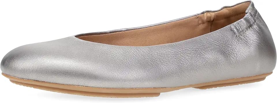 Dansko Mollie Slip-On Ballerina Flats for Women – Built-in Wedge with Arch Support – Versatile Casual to Dressy Footwear – Lightweight Rubber Outsole