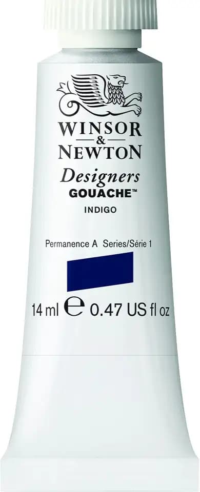 Winsor & Newton Designer's Gouache, 14ml tube, Indigo