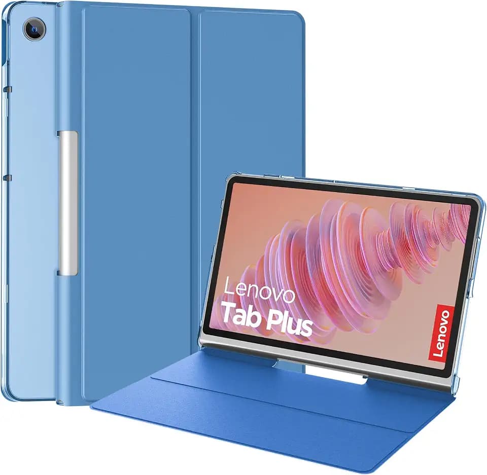 ProCase Hülle für 11.5'' Lenovo Tab Plus 2024, Schutzhülle Case Smart Cover- Blau