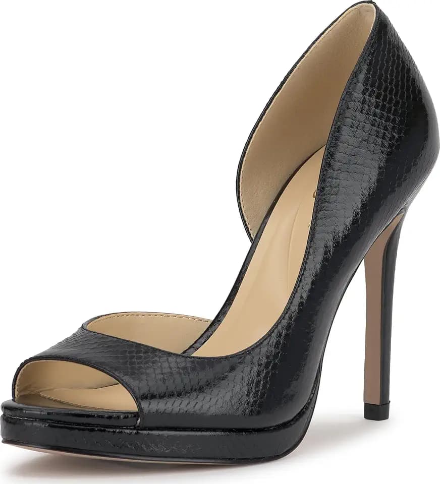 Jessica Simpson Women's Kimli Peep Toe Pump