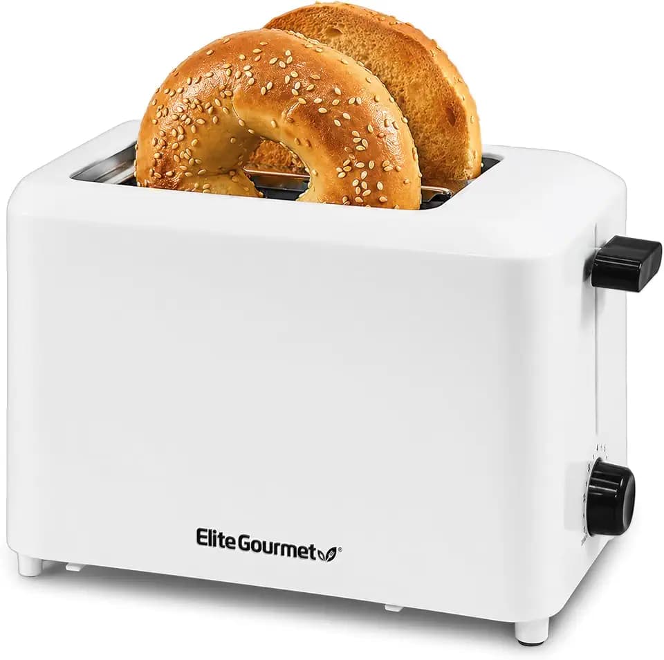 Elite Gourmet Cool-Touch Toaster, 1.5" Extra-Wide Slots, 7 Toast Settings