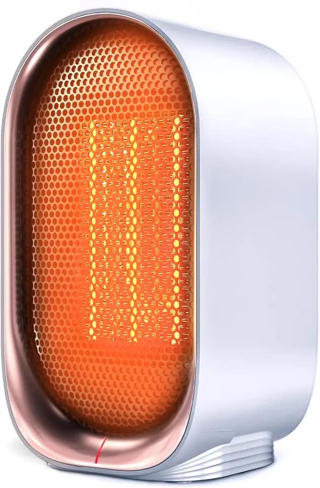 Space Heater, Portable Small Heater for Indoor Use, Quiet & Compact