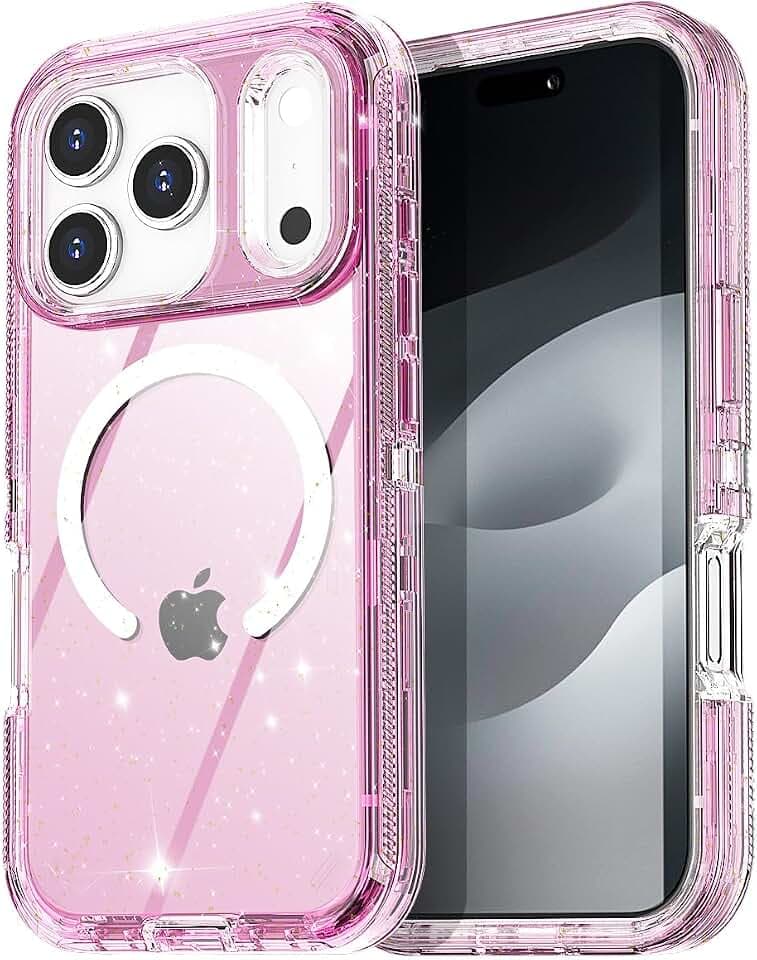 AICase for iPhone 17 Pro Max Case Clear with Magsafe Heavy Duty Drop Protection Full Body Rugged Shockproof/Dust Proof Triple Layer Transparent Military Protective Tough Durable for 17 ProMax 6.9"_3