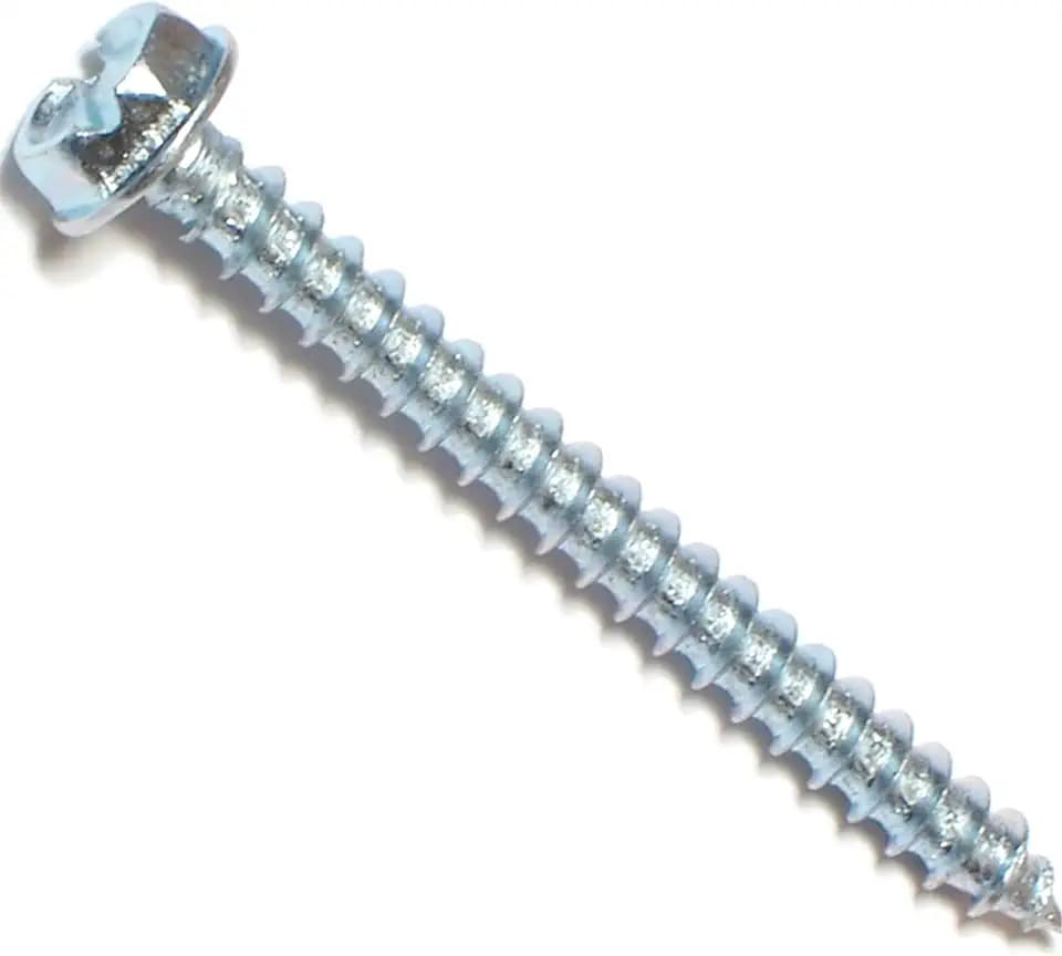 Hard-to-Find Fastener 014973265915 Slotted Hex Washer Sheet Metal Screws, 10 x 2, Piece-100