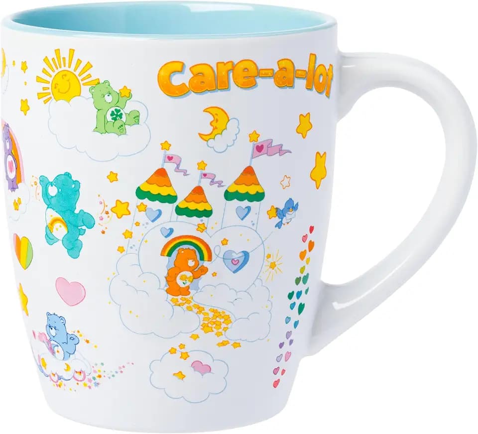 Silver Buffalo Care Bears Care-a-Lot, Ceramic Mug, 25oz
