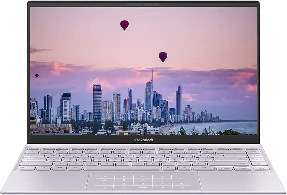 ASUS ZenBook 14 - UX425EA Full HD 14 Zoll Laptop (Intel i7-1165G7, 16GB, 512GB SSD, 32GB Intel Optane Speicher, Tastatur mit Hintergrundbeleuchtung, Windows 10) inkl. USB-C auf Audio-Klinkenadapter