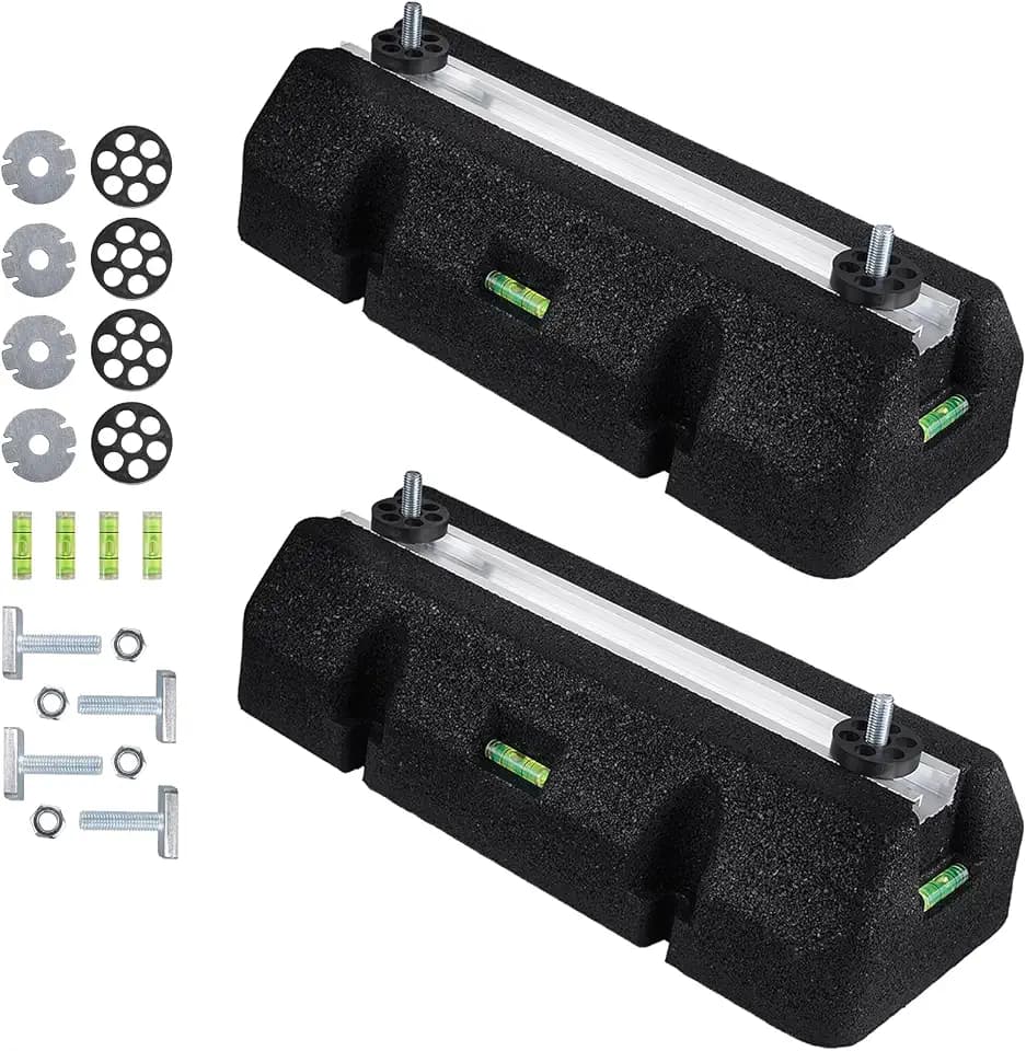 WISSCOOL Floor Mounting Base Kit Mini Split AC, 7000-18000 BTU, 1400 lbs