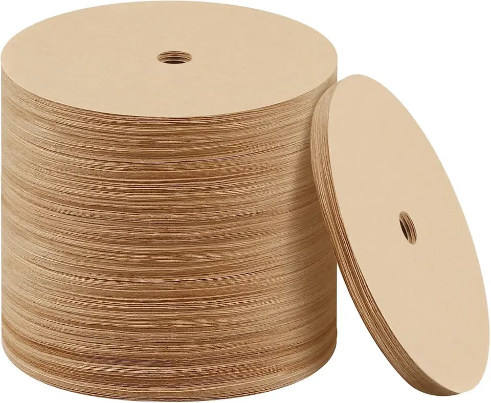 300Pcs Percolator Coffee Filter, 3.75in Unbleached Disposable Coffee Filter