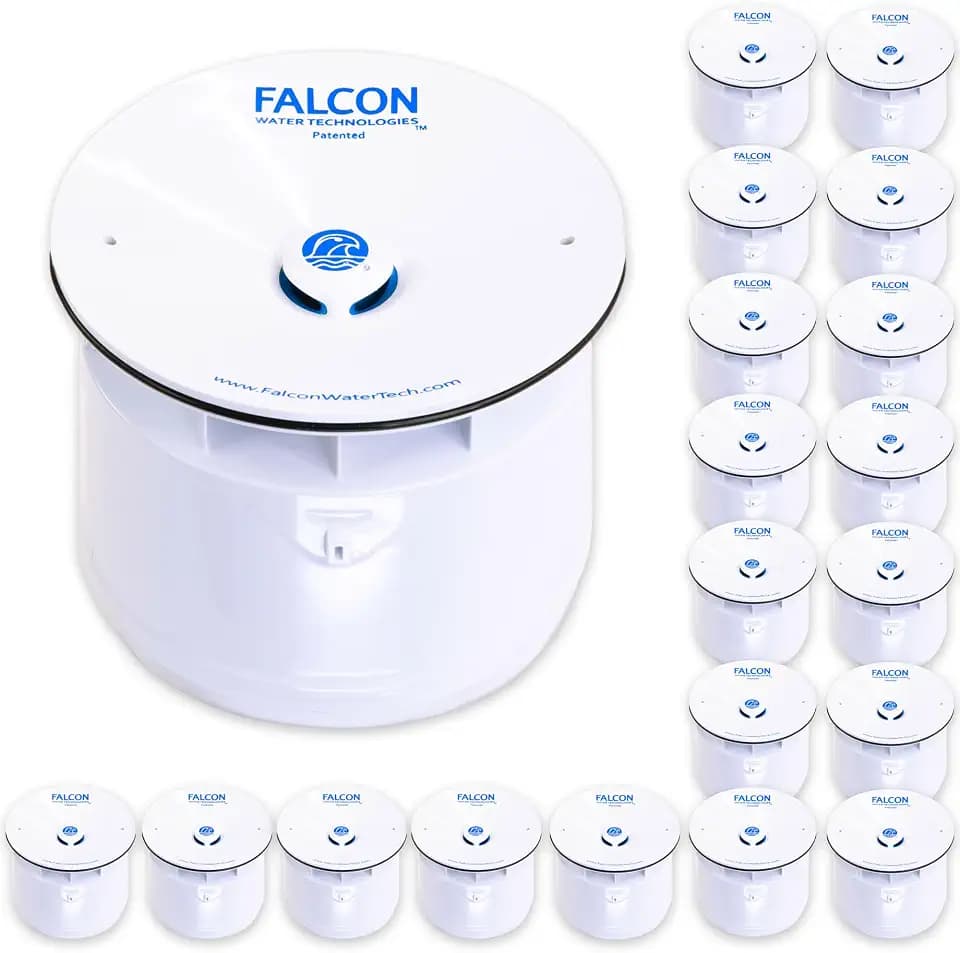 Falcon Velocity Water-Free Urinal Cartridge - Replacement Liquid Cartridge for Waterless and Hybrid Urinals (20 Pack)