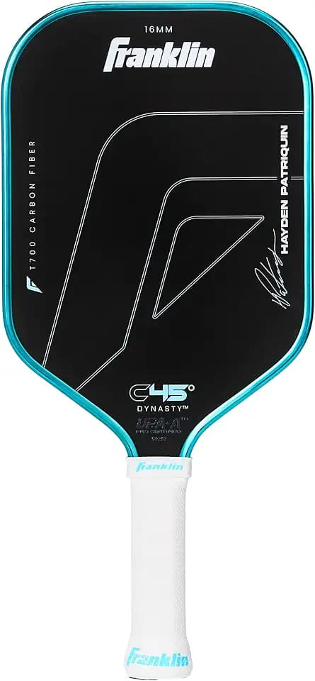 Franklin Sports C45 Carbon Fiber Tournament Pickleball Paddle USAP Approved