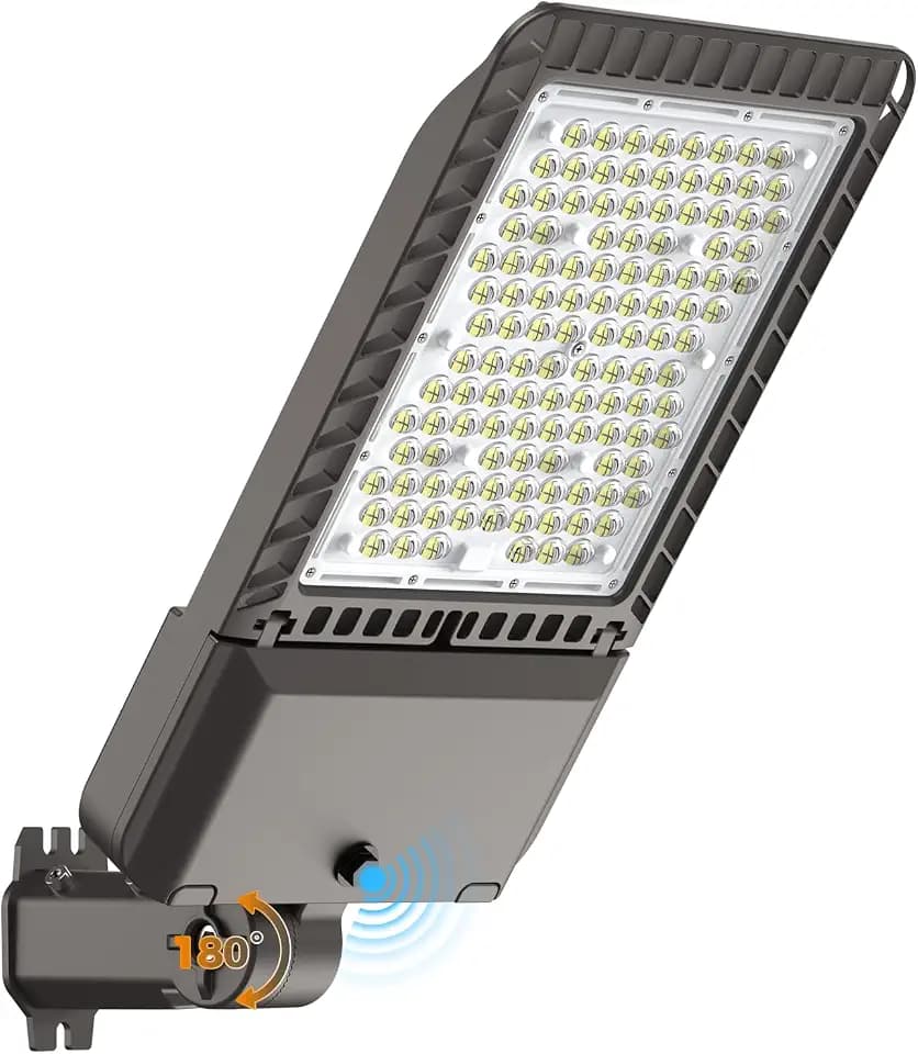 AIKVSXER 340W LED Parking Lot Light 85000LM Outdoor Street Lights 1 Pack