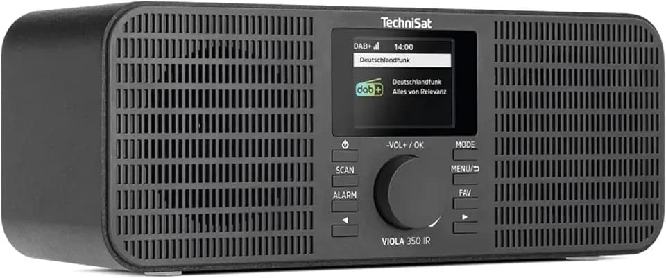 TechniSat Viola 350 IR – Stereo Internetradio mit DAB+, UKW