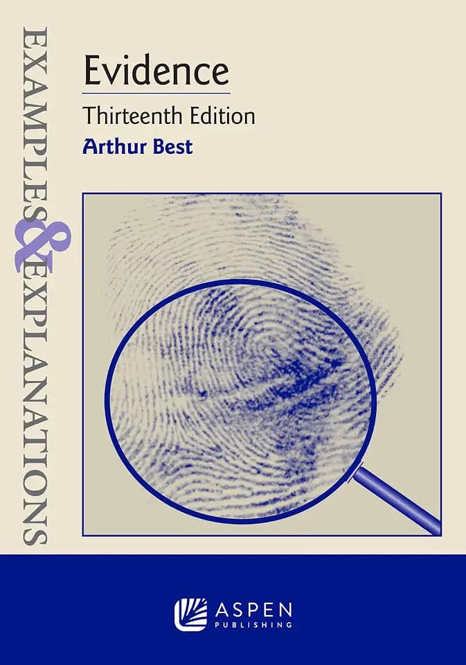 Examples and Explanations for Evidence (Examples & Explanations Series)